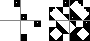 留方（Shakashaka）