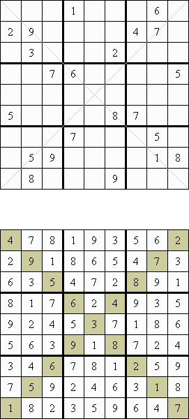 Asterisk Sudoku - Hard 